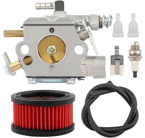Ewillownm Compatibile con il carburatore CS-440 con filtro dell'aria per motoseghe Echo CS-440 CS-4400 303T Sostituisci Walbro WT-416