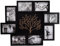 Thetford Design Family Tree Wall Hanging Collage Photo Frame with 6 Picture Holders (Black and Bronze)