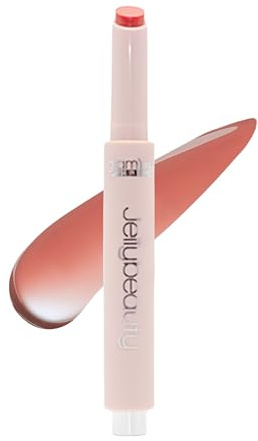 Glam'Up Paris – Lippenstift Jelly Beauty – Vinyl-Effekt – langer Halt – Lippenstift Glossy – Nasseffekt – Nr. 4 In Bloom