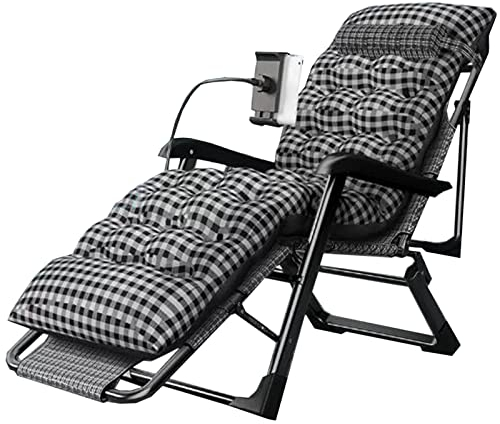 Verstellbarer klappbarer Zero-Gravity-Loungesessel Einzigartige Zero-Gravity-Stühle Verstellbarer Zero-Gravity-Loungesessel mit abnehmbarem Kissen weich