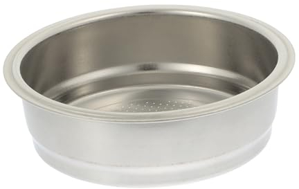 ORFOFE Stainless Filter Basket Reusable Fine Mesh Design for Espresso Machines for Coffee Lovers Accessory for Home Brewing Durable and Easy to Clean