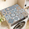 Odot Tapis de Protection pour Dessus de Machine à Laver, Antidérapant Découpable Housse de Machine à Laver pour Machine à Laver ou Sèche-Linge Buanderie Réfrigérateur -Mandala (Exotique,60x60cm)