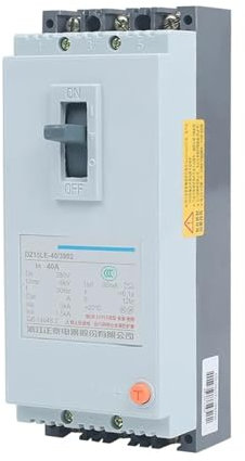 KVEIYIIC Disjoncteur de Fuite DZ15LE-40/3902 3P 40A/32A/20A Interrupteur Principal triphasé(32A)