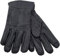 SixSigma Sports Herren Touchscreen-Lederhandschuhe mit Thinsulate-Futter, Thermo, Winter, Autofahren, Outdoor, Schwarz , S-M