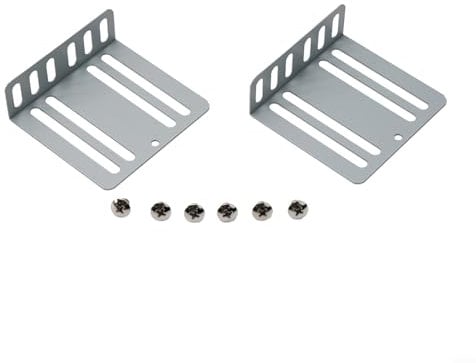 snowchecking Car Radio Mounting Kit 2 Din Installation Bracket Holder Support with Screws for DVD CD MP5 Player Accessories