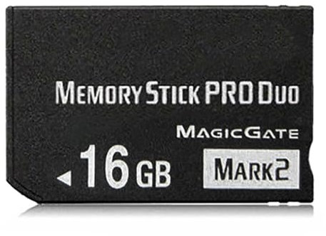 16GB Memory Stick Pro Duo Memory Card Thumb Drive Flash Drive Bulk for SLR, PSP 2000 3000 High-speed Black (16, GB)