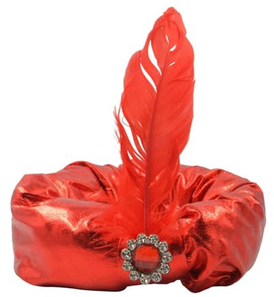 Suammiitstrieadea Indische Sultan-Turban-Hüte, Requisiten, Prinz-Hut, für Performance, Karneval
