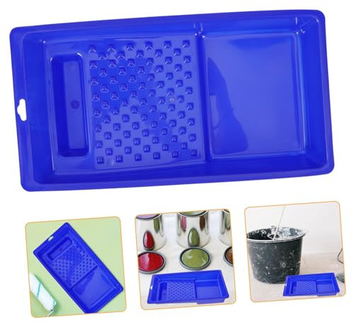 jojofuny Plastic Paint Tray Roller Brush Paint Storage Container Mixing Pigment Holder 4-inch and DIY Projects