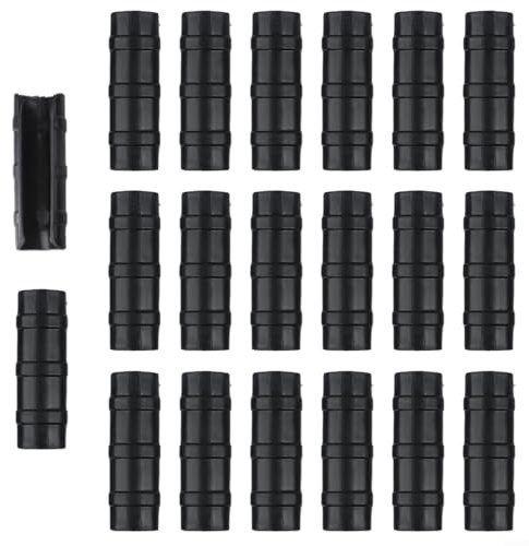 Lot de 20 colliers de serrage robustes pour serres et piquets (32 mm)
