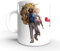 Bud Spencer® Banana Joe Motiv auf Keramik-Tasse, Weiß, Klassisches Design