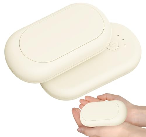 Chauffe-mains électriques Rechargeables - Chauffage USB Magnétique De Type Divisé 2 En 1, Mini Chauffe-mains Portable Réutilisable Pour Chauffage Rapide Et Confort | Hiver, Camping, Bureau, Maison