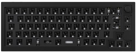 Keychron Q2 Pro - Kit tastiera meccanica con layout ISO 65%, Bluetooth 5.1, programmabile QMK/VIA, alloggiamento in alluminio CNC, RGB, kit gaming Barebone per switch a 3/5 pin, Windows/Mac, colore