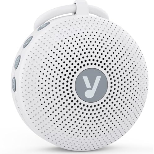 White Noise Machine for Baby Adult, Portable Sound Machine with 21 Natural Soothing Sound, Memory Function, Powerful Battery & 32 Levels of Volume, Sleep Aid Sound Machine for Sleeping Nursery Travel