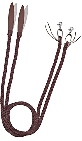 WILDHORN Zügel RUND, 5/8 Zoll x 210, schwarz