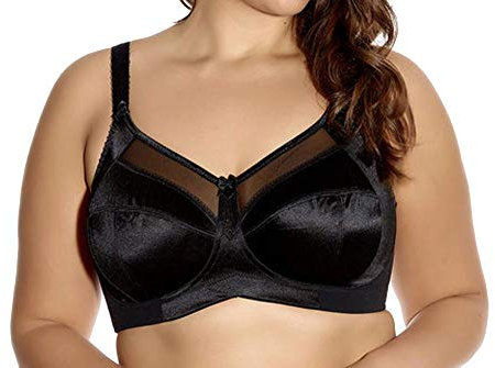 Goddess Women's Keira Soft Cup Bra, Black, 52DD