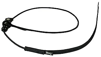 Kontaktleine mit Stop, Größe: 6 mm x 1,1 m, Schwarz