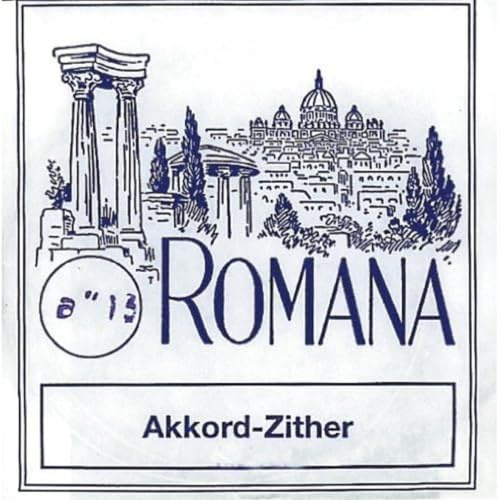 Romana Akkordzither-Saiten Satz G-Akkord, verstärkt