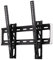 Hama TV Halterung neigbar -12° (Wandhalterung für Flat TV 32“ – 56“, TV Wandhalterung inkl. Fischer Dübel u. Kabelführung, bewegliche Halterung bis VESA 400 x 400, max. 40 kg) schwarz