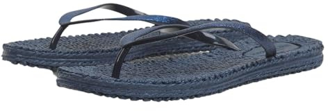 ILSE JACOBSEN Damen Glitzer Flip Flop, Women's Flip Flops | Lightweight and flexible, massage effect, glitter, comfortable to wear