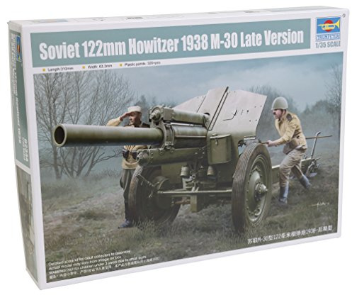 Trumpeter 02344 - Modellbausatz Soviet Howitzer 1938 M-30 Late Vers, 122 mm