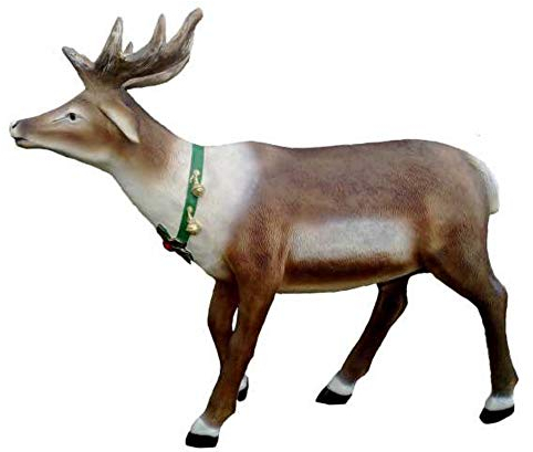 Cudek Figurenhandel XXL Premium Rentier~LEBENSGROSS~ca.155 cm~WEIHNACHTSDEKO~ELCH~Garten DEKO