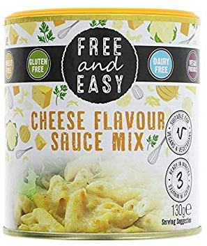 Free And Easy Dairy Free Cheese Sauce Mix 130g-2 Pack
