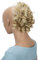 CAISHA Haarteil Haargummi Lena Hochsteckfrisuren Brautfrisuren Voluminös Gelockt Unordentlich Dutt Kunstfaser DM17cm Blond Mix G13L
