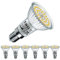 EACLL E14 LED Neutralweiß 6.5W Ersetzt 100W R50 Halogen Glühbirne, 6er-Pack. 770 Lumen 4000K Leuchtmittel, AC 230V Flimmerfrei Energiesparlampe, Lichtwinkel 120° Strahler Nicht Dimmbar Reflektorlampe