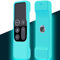 Carcasa protectora para Apple TV Siri Remote 4K (5ª) y 4ª generación, silicona con mando a distancia, color azul
