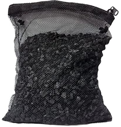 iplusmile Aquarium Purification Activated Carbon Aquarium Filter Charcoal Media Aquarium Fish Tank Purification Accessories with Fine Mesh Bag