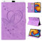 Auslbin Funda para Galaxy Tab A7 10.4 2020,Funda de Cuero PU con Función Auto-Reposo/Activación,Funda Compatible Samsung Galaxy Tab A7 10.4 Pulgadas SM-T500/T505/T507,Morado