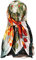 FAIRYGATE Damen Seidenschal Damenschal Drucken Seidentuch Quadratischer Schal Kopftuch Halstuch Farbig Printed Halstuch 90x90cm 28022