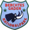 2 x Berchtesgaden gestickt 60 x 61 mm/Nationalpark Steinbock Alpen Berge Bayern Königssee/Patch Patches Aufbügler Aufnäher Bügel-Flicken zum Applikation aufbügeln aufnähen Kleidung Rucksack