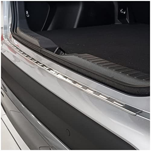 tuning-art L3022 Edelstahl Ladekantenschutz passend für Toyota Yaris Cross 2021-, Farbe:Silber