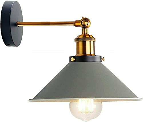 LEDSone Industrial Metal Wall Lights Indoor Wall Sconce Lighting Wall Lamp Fixture for Living Room Bedroom Vanity Loft Cafe Bar