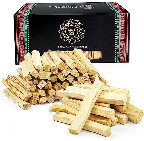 MUT22 Palo Santo Räucherstäbchen 800 g - Premium Heiliges Holz für Reinigung & Spiritualität, Nachhaltig aus Peru
