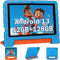 2025 Neueste Kinder Tablet 10 Zoll Android 14 Tablet, 20 GB RAM+128GB ROM(TF 1TB), 5G WiFi 6, Octa-Core, Widevine L1, Kindersicherung, 6000mAh, BT 5.0, GMS Certified Kids Tablet mit Eva Case - Blau