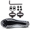 Hixingo Zapatilla de Ciclismo Hombre, Zapatos Bicicleta de Montaña Exterior MTB Compatibles con SPD Lock System, Zapatillas de Ciclismo Unisex Adulto Respirables