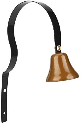 YUMILI Campanello Antico, Campanello in Metallo Montato a Parete Negozio Ricorda ai Negozianti Campanello Casa Campanello Antifurto Vintage per La Decorazione Domestica