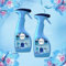 Fabric Freshener Spray Odour Eliminator - Pack of 2 x 500ml Water Based Formula Spring Awakening Fabric Spray, Carpet Freshener with Topline Card. Room Fresheners For Home, Sofas, Carpet