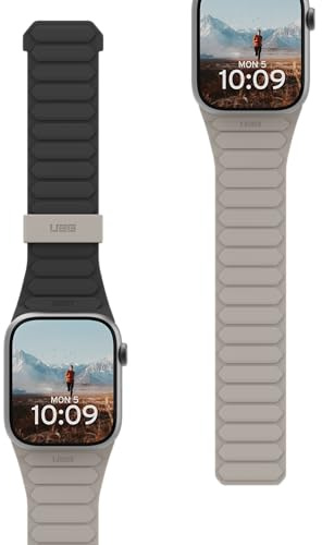 URBAN ARMOR GEAR Pathfinder Armband Apple Watch | Wendbares Design | Kompatibel mit Apple Watch Größen: 42mm / 41mm / 40mm / 38mm | Magnet-Verschluss
