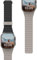URBAN ARMOR GEAR UAG Compatible with Apple Watch Band 42/41/40mm Pathfinder - Silicone Double Side Reversible Magnetic Band Watch Strap for iWatch Series 4-10/SE 2/SE, Black/Titanium