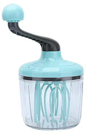 FLEXMAN Batteur à main, batteur à œufs portatif en PP avec poignée amovible, crème antidérapante légère pour la cuisine, préparation de protéines, crème fraîche, mayonnaise