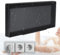 Cubierta Toma Corriente, Tipo 86 Impermeable Caja Enchufes Pared para Enchufe Tres, Transparente Cubre Interruptor, Autoadhesivo Tapa de Enchufe para Baño, Cocina, Dormitorio y Exterior