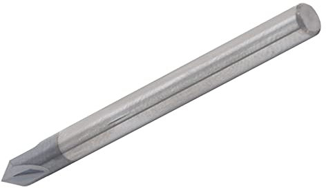 Chamfer End Mill Chamfer Chamfer End Mill, Chamfering Milling Cutter End Mill,Chamfering Milling Cutter 60 Degree 3 Flutes Tungsten Steel Milling Cutter for CNC Carving and