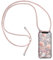 Handykette Handyhülle für Google Pixel 4A 5G mit Band - Transparent Handy-Kette Handy Hülle mit Kordel zum Umhängen Handyanhänger Halsband Lanyard Case (Rotgold, for Google Pixel 4A 5G)
