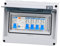 WHAMVOX IP54 8 Wege Fehlerstromschutzschalter Elektrischer Sicherungsautomat Für Zuhause 63A 30mA RCD + 4 MCB 2x6A + 20A + 32A Hochwertiger Schutz Gegen Stromausfälle Und