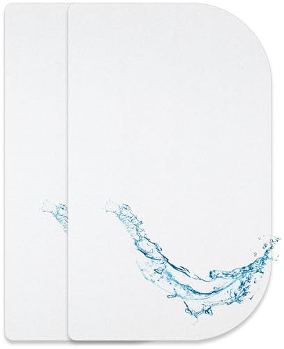 Lovely Hippo Matratzenschoner 50x89-100% Wasserdicht – kompatibel mit Babybay Maxi, Boxspring, Comfort und Comfort Plus – Wasserdichter Matratzenschoner Beistellbett (2, 50 x 89 cm)