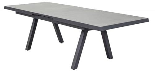 dasmöbelwerk Ausziehtisch Gartentisch Kalifornien Esstisch Keramik 200/260x100x75cm