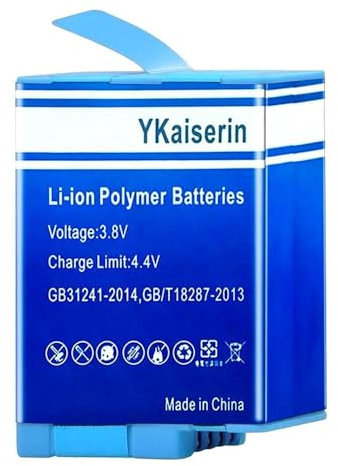 High-Performance 2300mAh AHDBT-10 0 Cycle Replacement Sports Camera Battery Compatible for GoPro 9 Hero 10 9 11 12 AHDBT-90 Camera